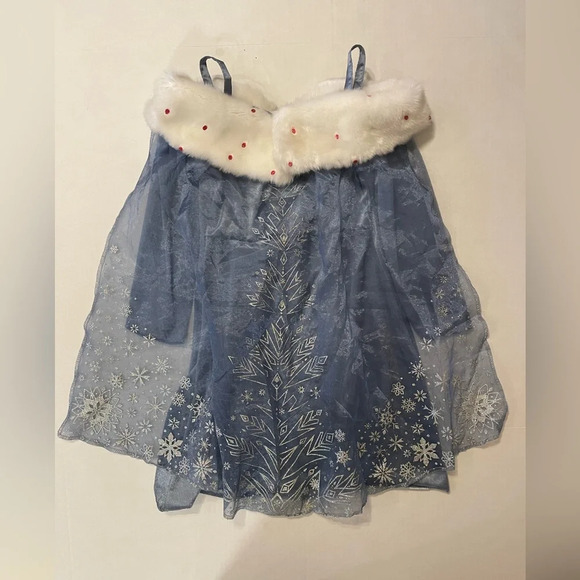 Disney Frozen II Is Elsa Singing Musical Gown Dress Halloween Girls 4-6X - Picture 3 of 5